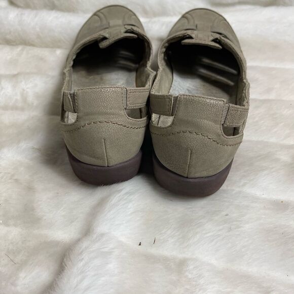 Clarks Cloudsteppers Sillian Khaki slip on shoes size 10. - Picture 6 of 10